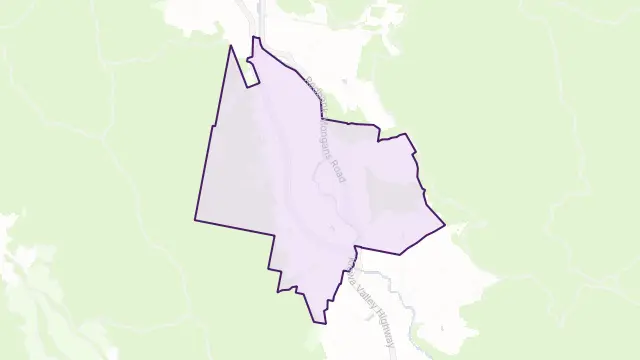 Coral Bank Area Boundary Map