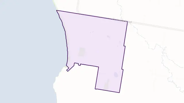 Coronet Bay Area Boundary Map
