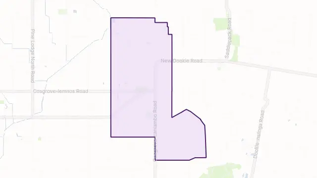Cosgrove Area Boundary Map