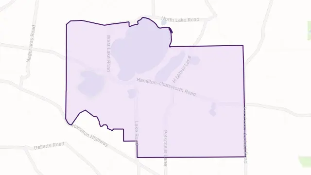 Croxton East Area Boundary Map