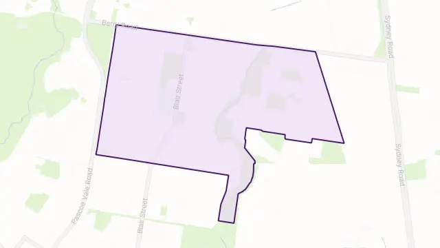 Dallas Area Boundary Map