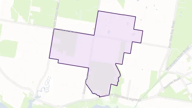Dalmore Area Boundary Map