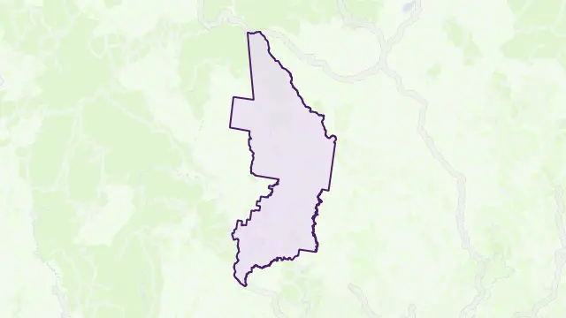 Dargo Area Boundary Map
