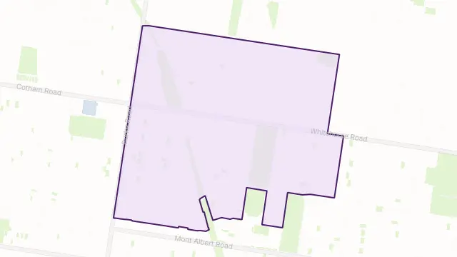 Deepdene Area Boundary Map