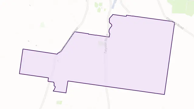 Denicull Creek Area Boundary Map