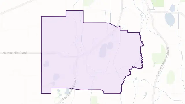 Dingwall Area Boundary Map