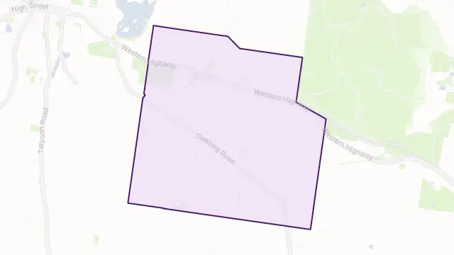 Dobie Area Boundary Map