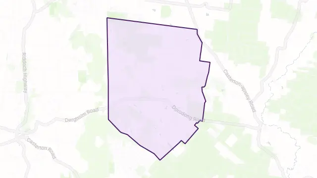 Dorodong Area Boundary Map