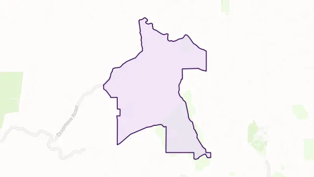Dropmore Area Boundary Map