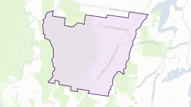 Drummond Area Boundary Map