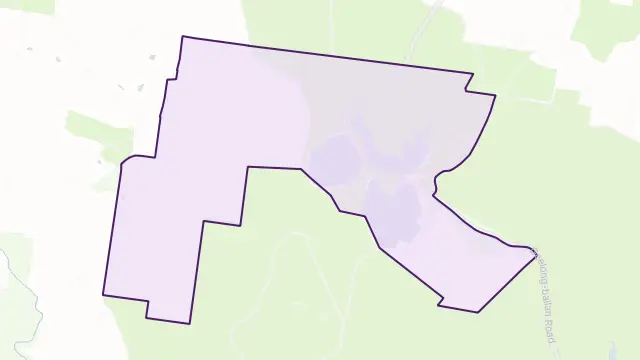 Durdidwarrah Area Boundary Map