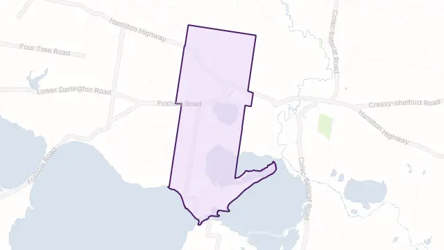 Duverney Area Boundary Map