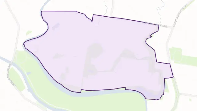 Eastwood Area Boundary Map