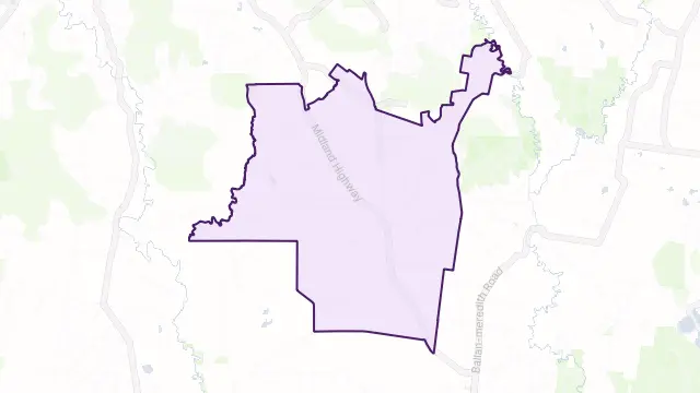 Elaine Area Boundary Map