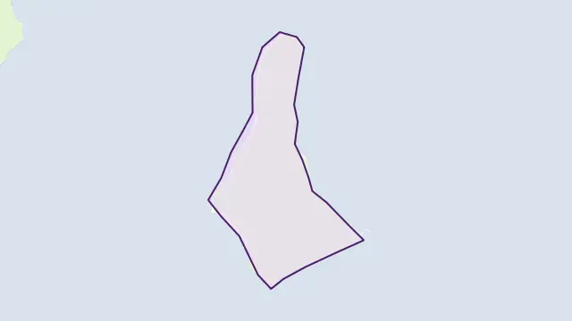 Elizabeth Island Area Boundary Map