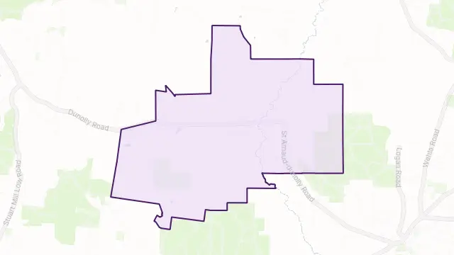 Emu Area Boundary Map