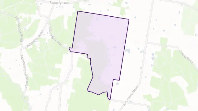 Emu Creek Area Boundary Map