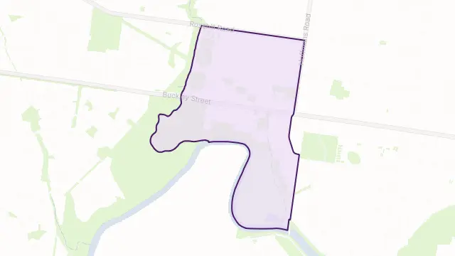 Essendon West Area Boundary Map