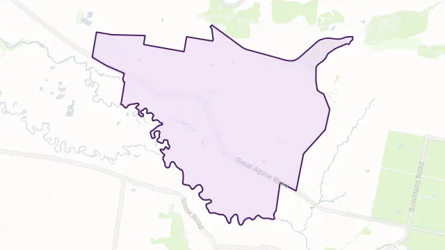 Everton Area Boundary Map