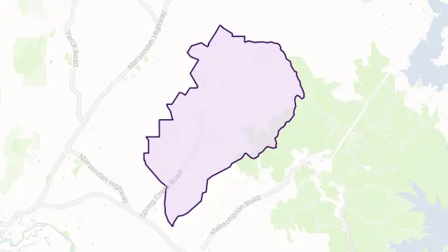 Fawcett Area Boundary Map