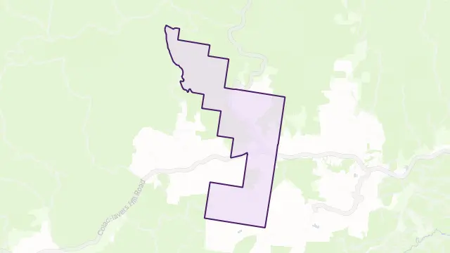 Ferguson Area Boundary Map