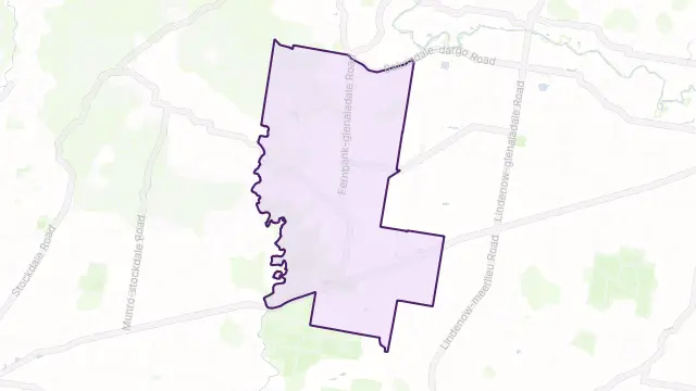 Fernbank Area Boundary Map