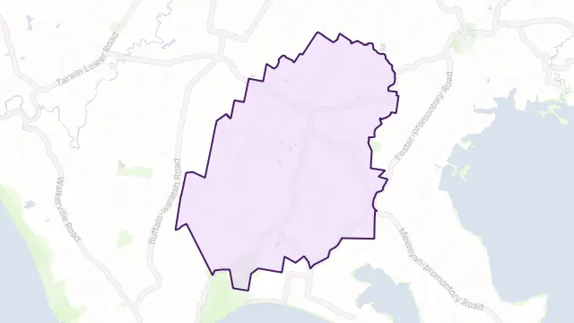 Fish Creek Area Boundary Map