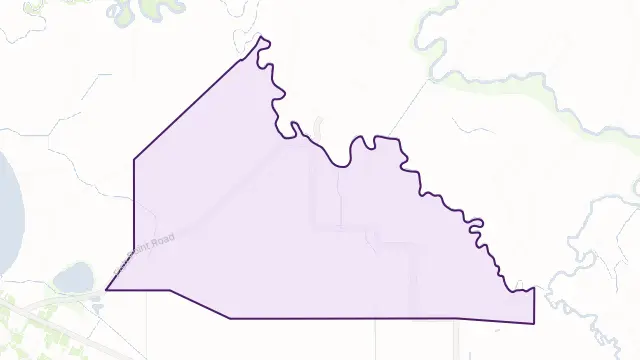 Fish Point Area Boundary Map
