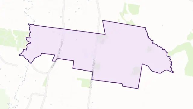 Fiskville Area Boundary Map