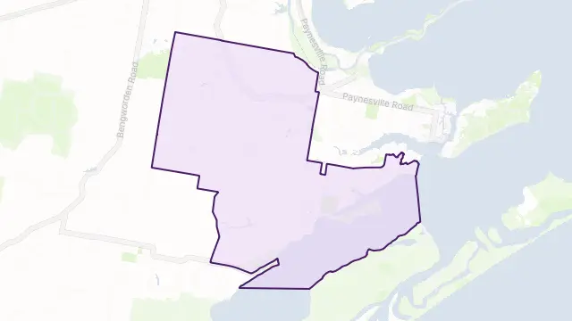 Forge Creek Area Boundary Map