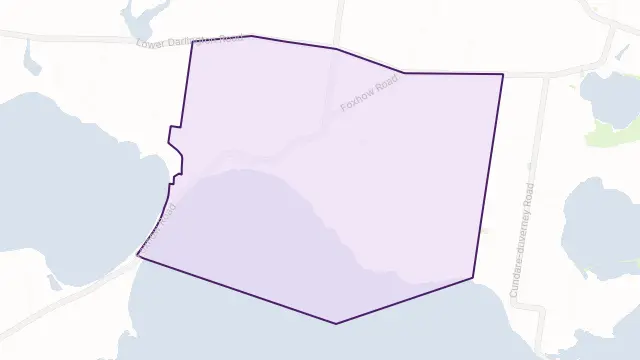 Foxhow Area Boundary Map
