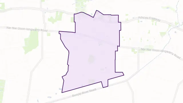 Garfield Area Boundary Map