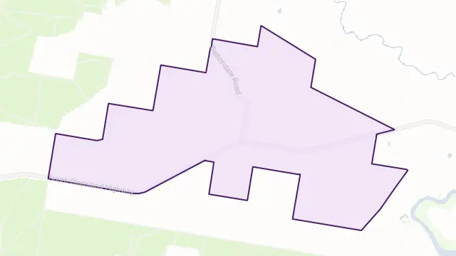 Gelliondale Area Boundary Map