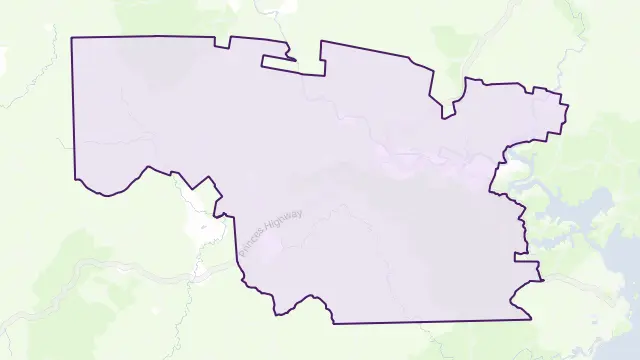 Genoa Area Boundary Map