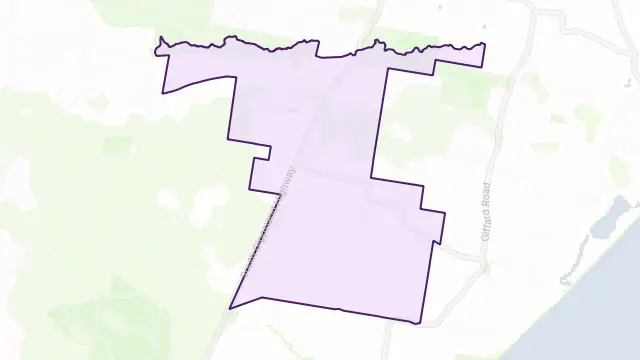 Giffard West Area Boundary Map