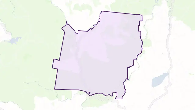 Glen Valley Area Boundary Map