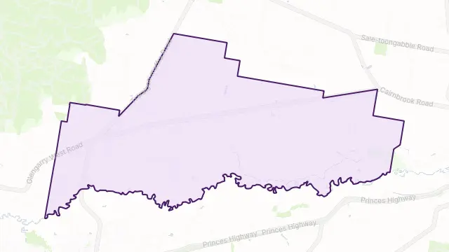 Glengarry Area Boundary Map