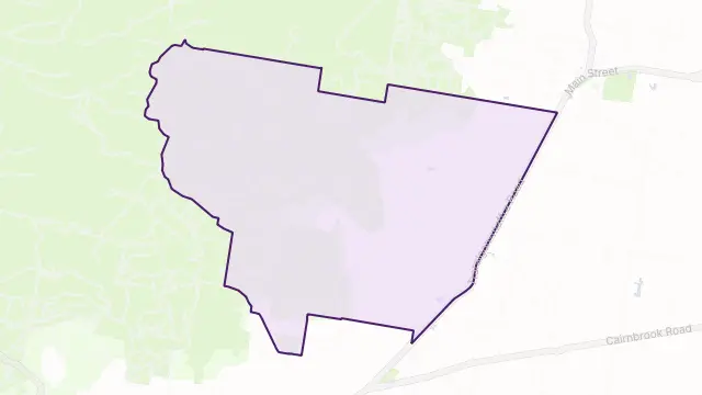 Glengarry North Area Boundary Map