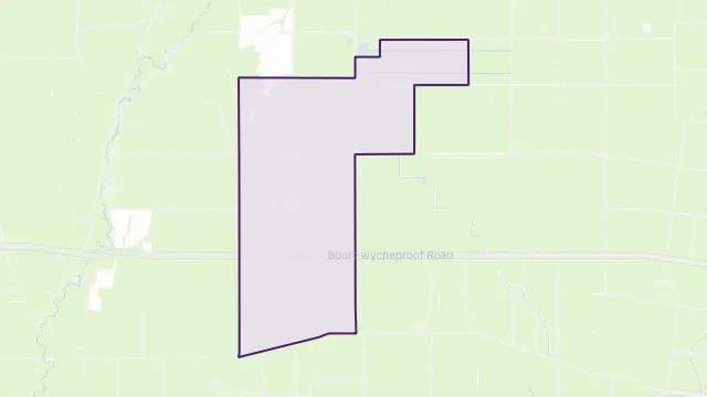 Glenloth East Area Boundary Map