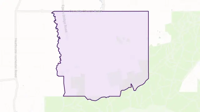 Gobarup Area Boundary Map