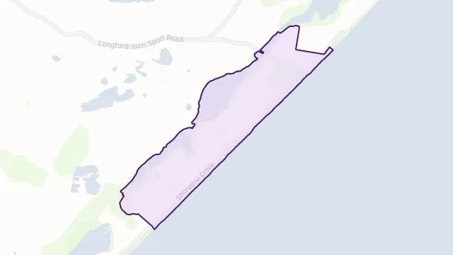 Golden Beach Area Boundary Map