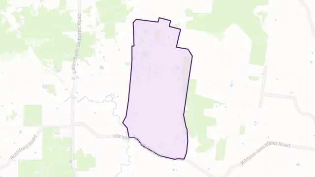 Goldie Area Boundary Map