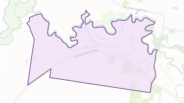 Gooramadda Area Boundary Map