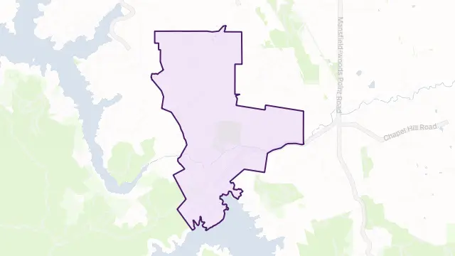 Goughs Bay Area Boundary Map