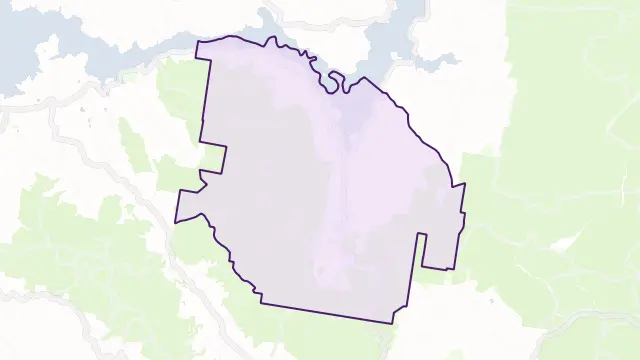 Granya Area Boundary Map