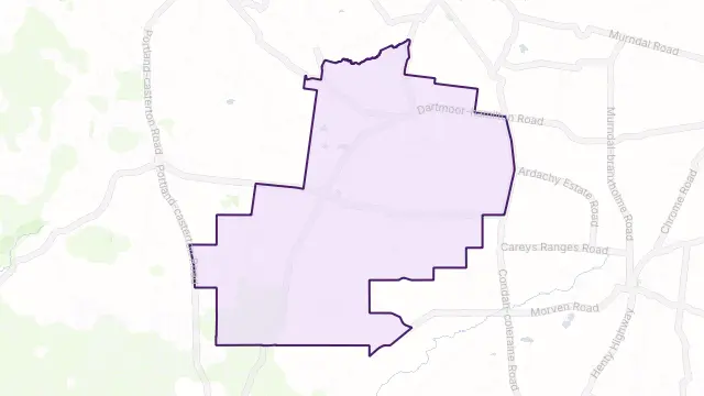 Grassdale Area Boundary Map