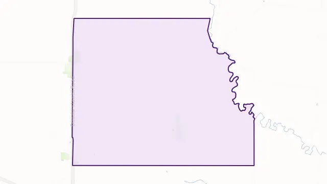 Grays Bridge Area Boundary Map