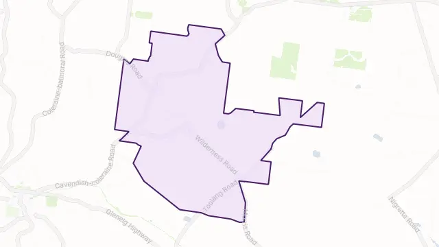 Gritjurk Area Boundary Map