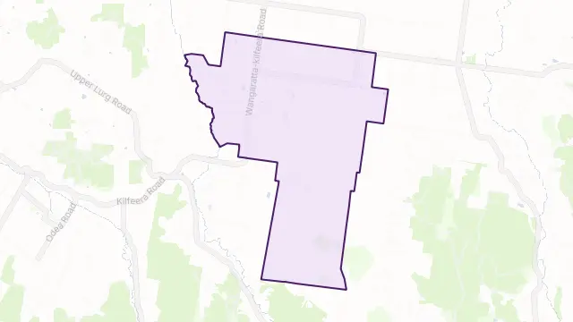 Hansonville Area Boundary Map