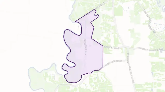 Happy Valley Area Boundary Map